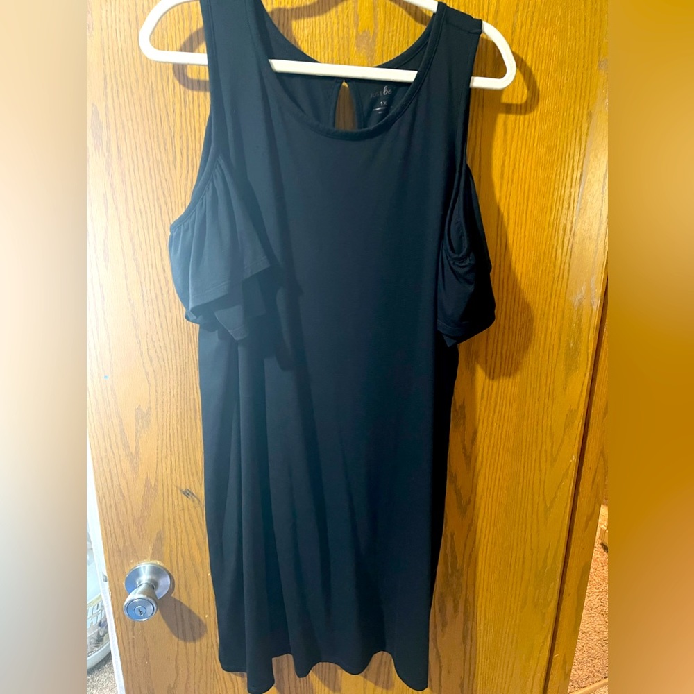 Cold shoulder dress